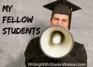 write a graduation speech to your fellow students