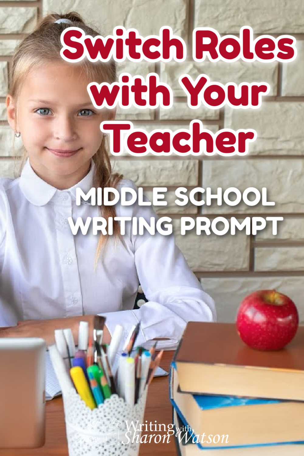With this writing prompt, your middle school homeschool student will switch roles with their teacher and write a diary or journal entry of a teacher who had a bad day. #homeschool #homeschoolwriting #writingprompts