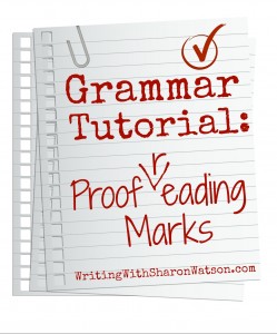 Free Printable Proofreading Marks Chart