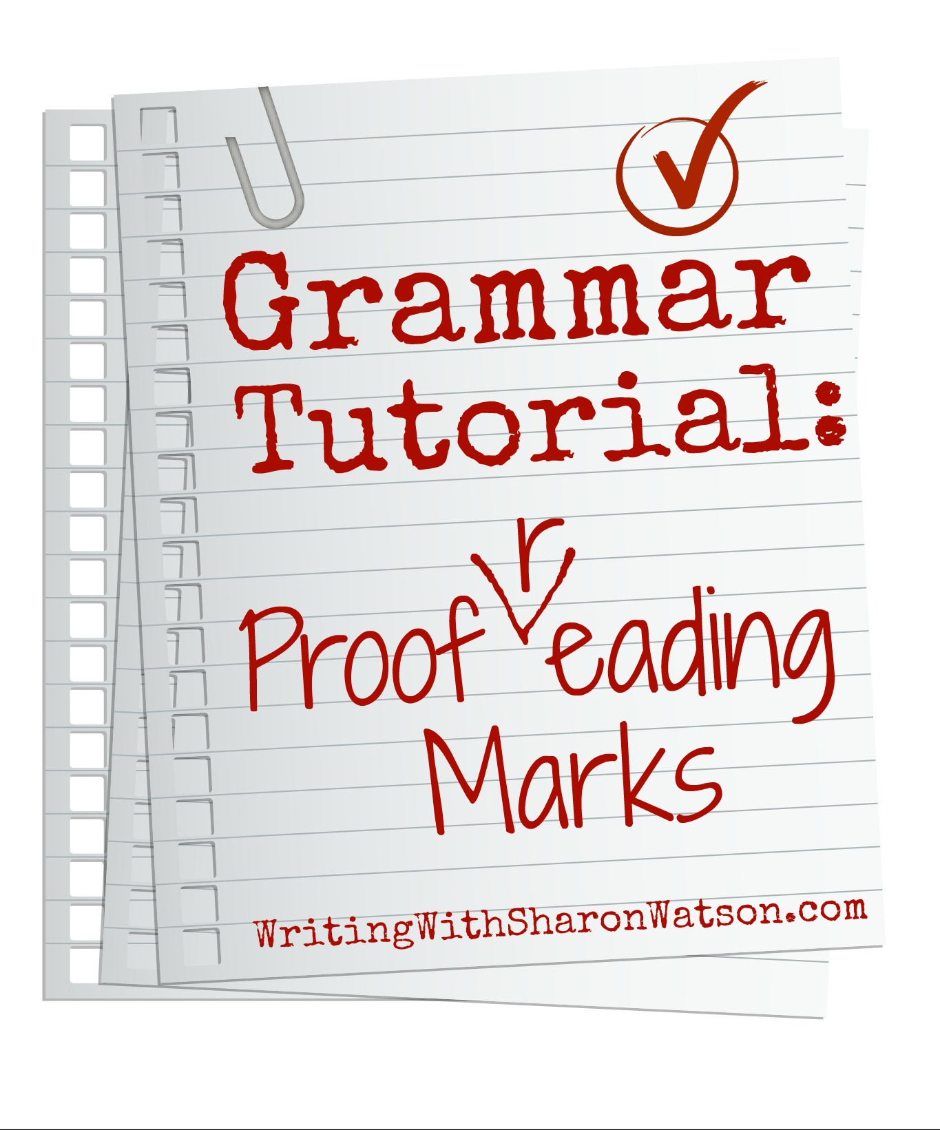 Proofreading Marks Tutorial Writing with Sharon WatsonEasytouse