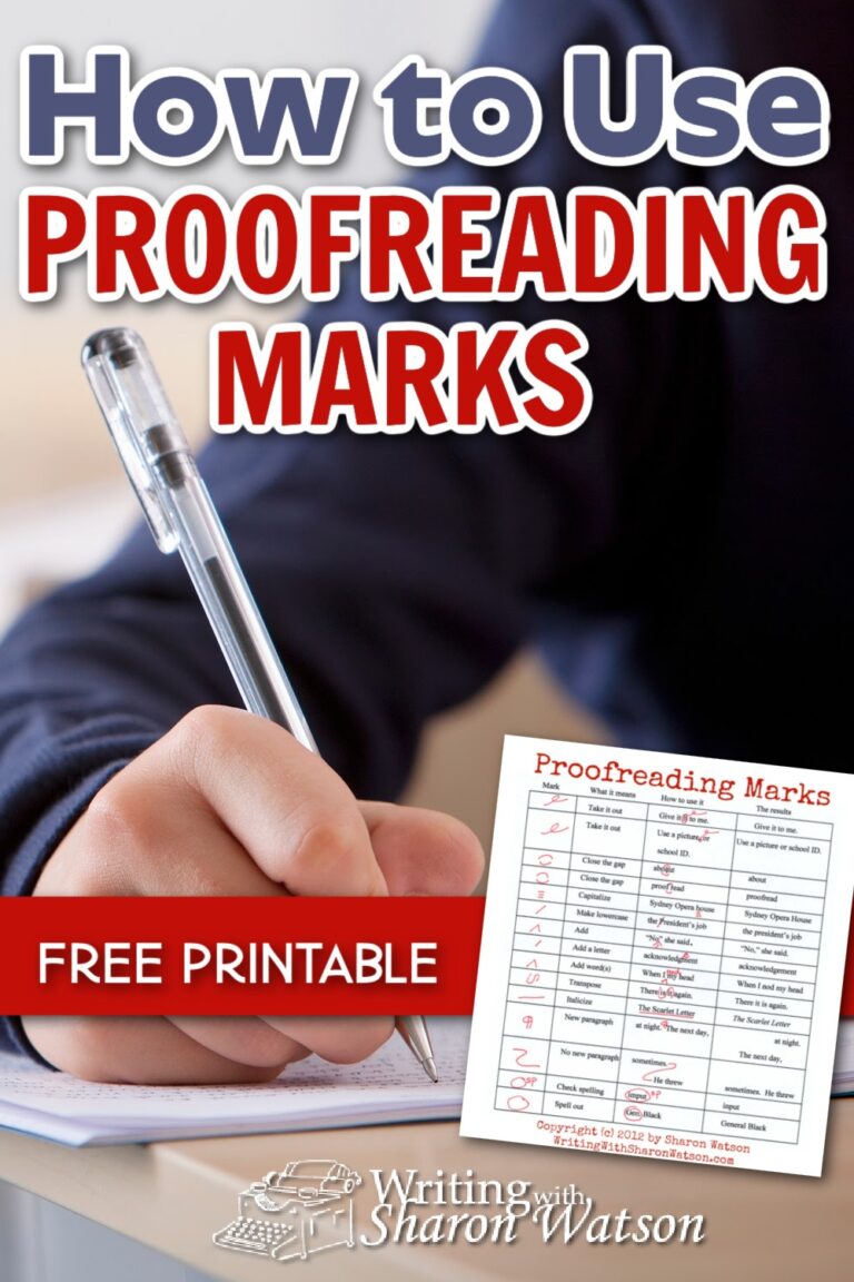 Proofreading Marks and How to Use Them--Grammar Tutorial