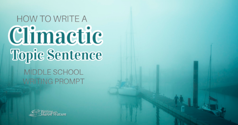 A Topic Sentence at the End?