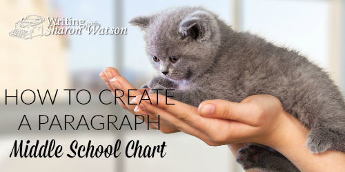 How to Create a Paragraph: Middle School Chart