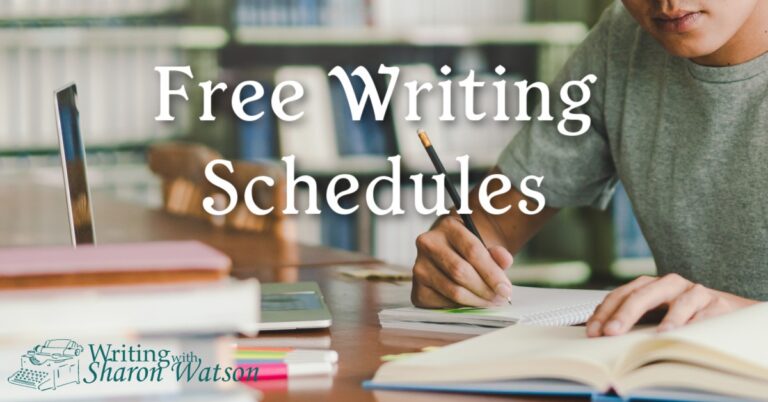 Writing Schedules